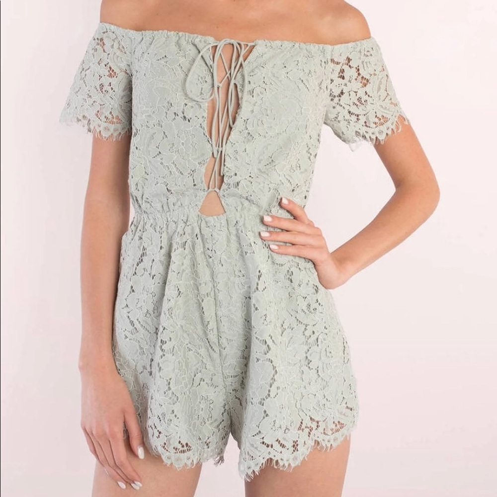Lace Romper